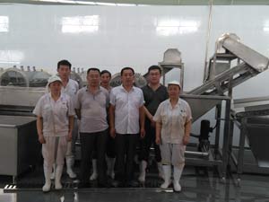 山西长治工厂化豆芽生产线